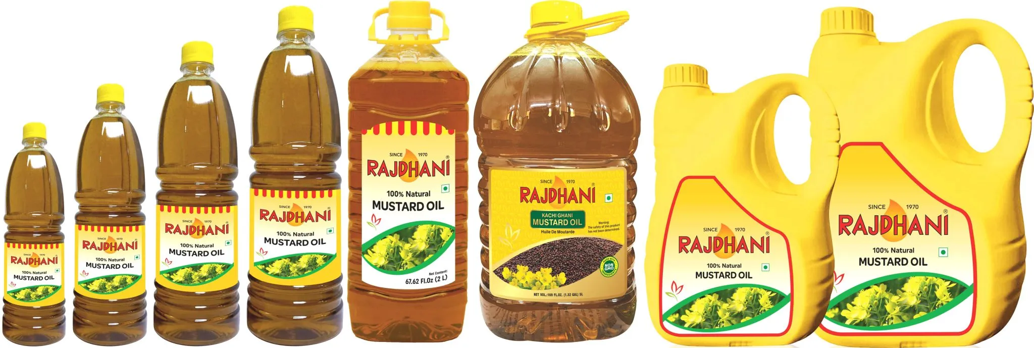 Rajdhani Mustard Oil logo